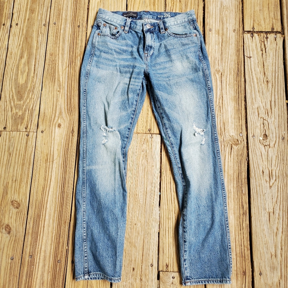 J. Crew Boyfriend Jeans